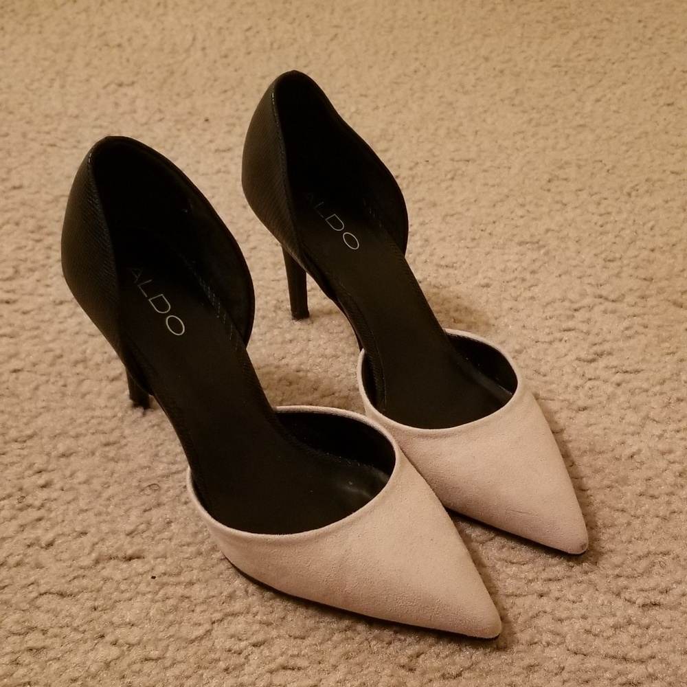 Two Tone Aldo Pumps